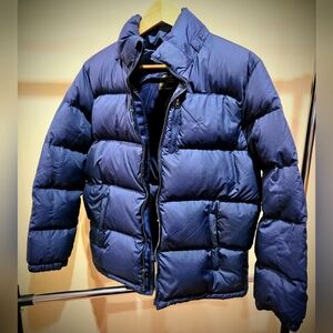 Polo Ralph Lauren Navy Boy's Jacket with Detachable Snap-on Hood XL (18-20)